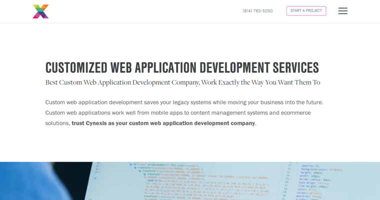 Development page of #3 Best Columbus Web Development Agency: Cynexis Media