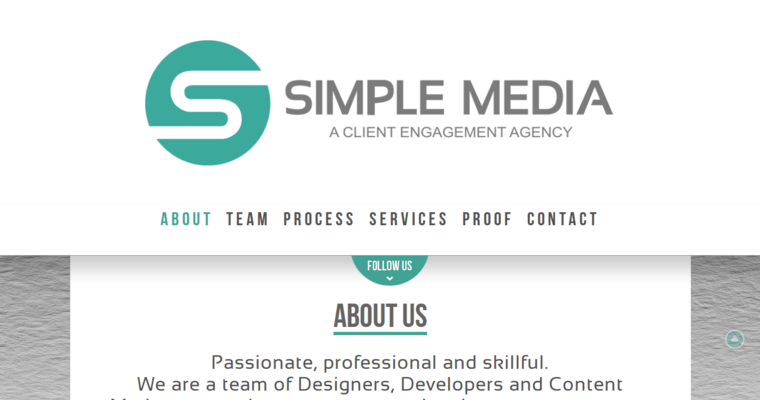 About page of #10 Leading Dallas Web Design Business: Simple Media