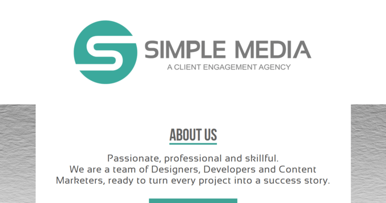 Home page of #8 Best Dallas Website Design Business: Simple Media