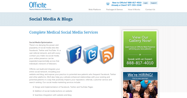 Blog page of #7 Leading Dental Web Design Agency: Officite