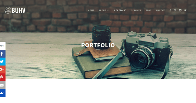 Folio page of #2 Best Denver Web Development Business: Buhv Designs 