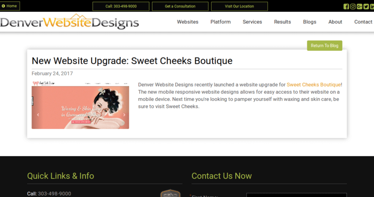 Blog page of #4 Best Denver Web Development Agency: Denver Website Designs