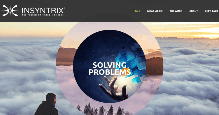 Home page of #1 Leading Denver Web Design Agency: Insyntrix