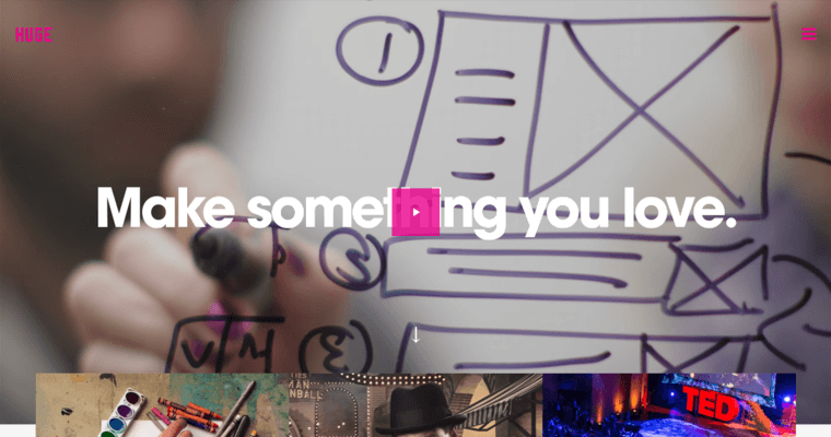 Work page of #1 Best Digital Agency: Huge Inc