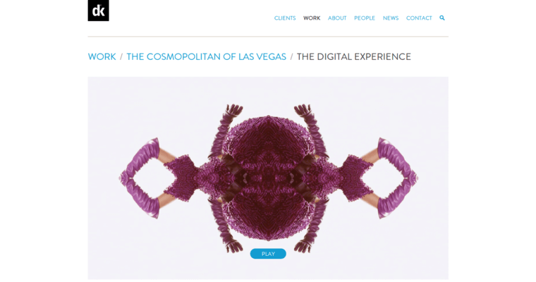 Work page of #6 Best Digital Agency: Digital Kitchen