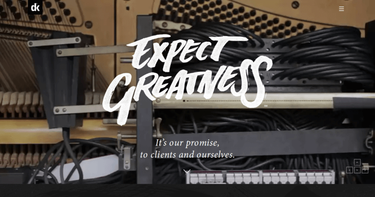 Home page of #6 Best Digital Agency: Digital Kitchen