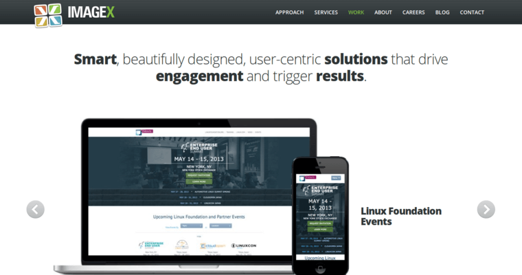 Work page of #7 Leading Drupal Web Development Company: ImageX Media