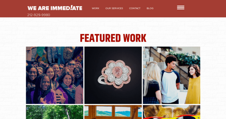 Work page of #6 Top Drupal Web Design Agency: Immediate
