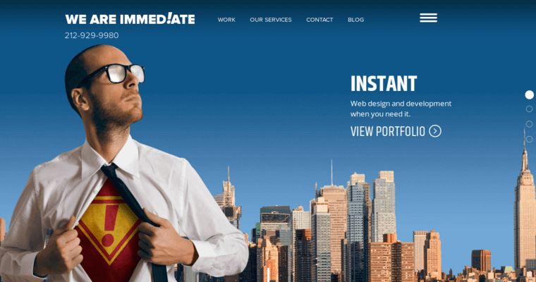 Home page of #6 Top Drupal Website Design Company: Immediate