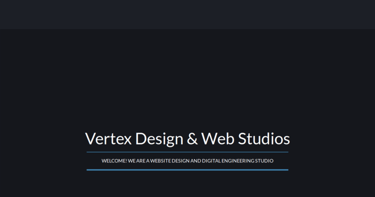 Service page of #10 Top eCommerce Web Design Firm: Vertex Web Studios