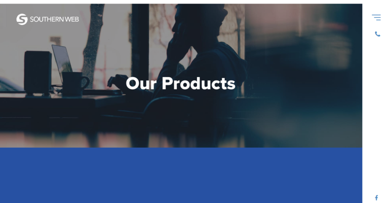 Service page of #10 Best eCommerce Web Design Agency: Southern Web