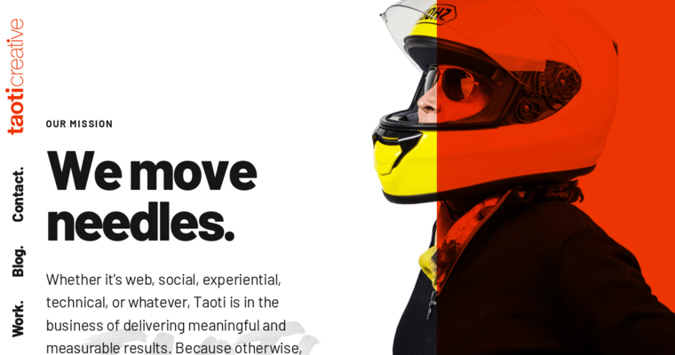 Home page of #10 Best eCommerce Website Development Business: Taoti Creative