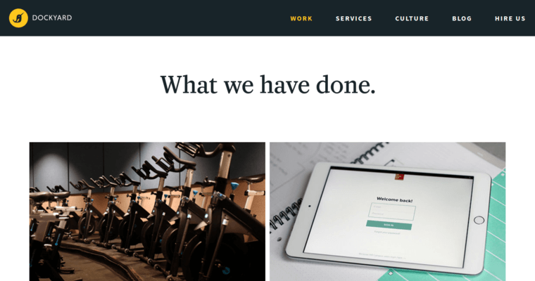 Work page of #10 Best Enterprise Web Development Company: Dockyard