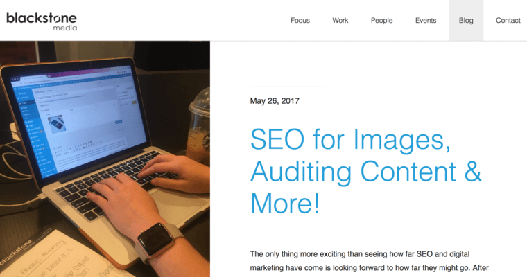 Blog page of #5 Top Enterprise Web Development Business: Blackstone Media