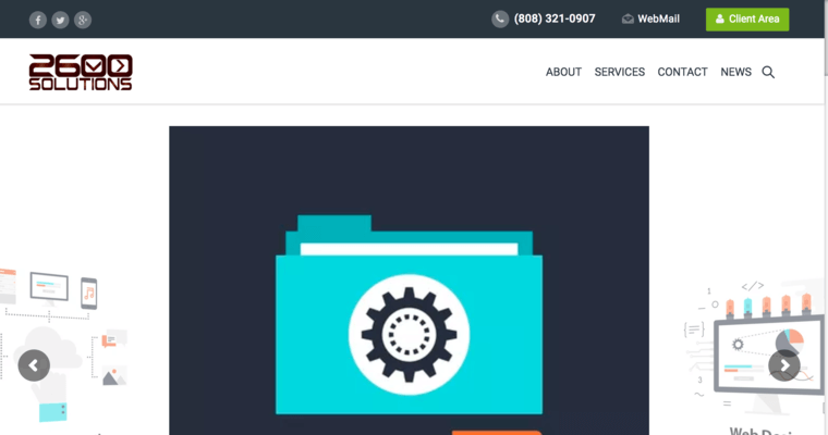 Home page of #9 Best Honolulu Web Development Agency: 2600 Solutions