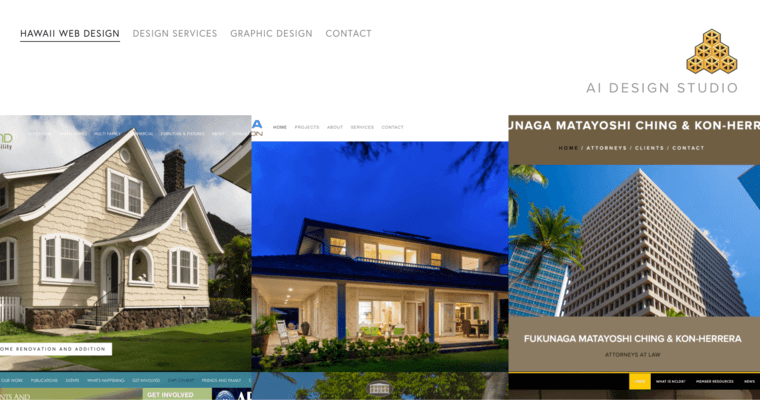 Home page of #2 Top Honolulu Web Development Business: AI Design Studio