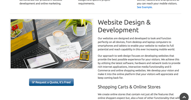 Websites page of #7 Top Honolulu Web Development Agency: RaneWorks, LLC