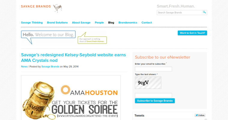 Blog page of #7 Top Houston Web Design Company: Savage Brands