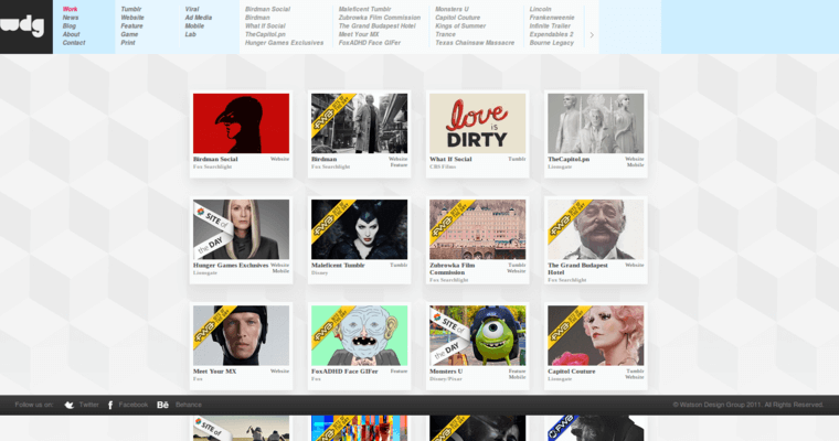 Work page of #4 Top Los Angeles Website Development Agency: Watson DG