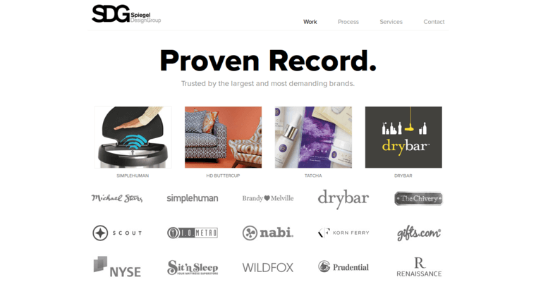 Work page of #11 Best LA Website Design Business: Spiegel Design Group