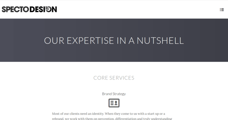 Service page of #9 Top LA Web Development Agency: Specto Design