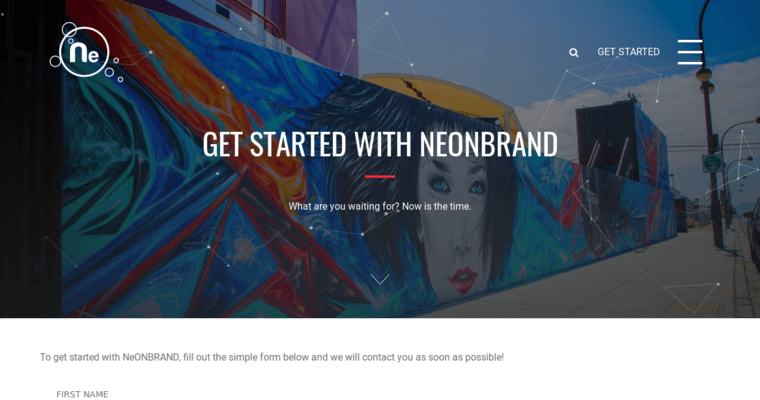 Started page of #4 Top Vegas Web Design Company: NeONBRAND Digital Marketing