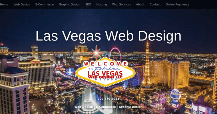 Home page of #8 Top Vegas Web Development Firm: Las Vegas Web Design LLC
