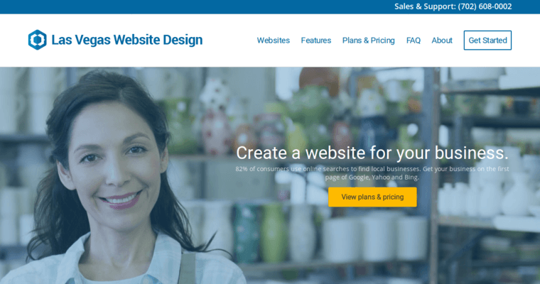 Home page of #6 Best Las Vegas Web Design Business: Las Vegas Website Design