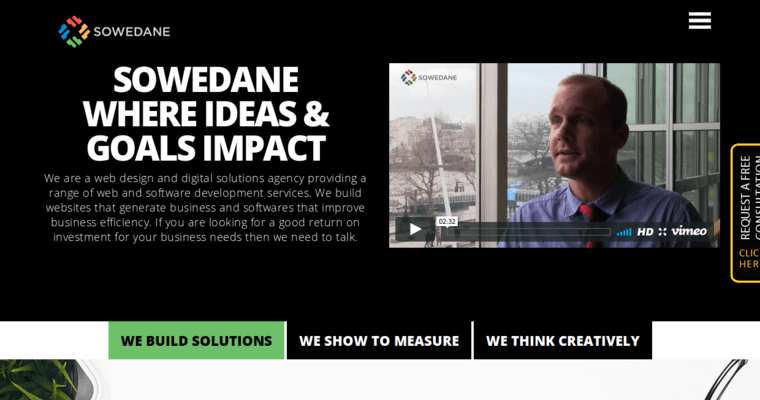 About page of #2 Top London Web Development Company: Sowedane