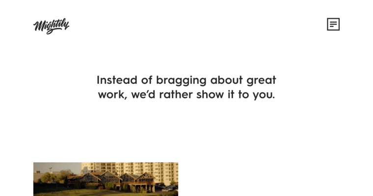 Folio page of #2 Best Louisville Web Design Firm: Mightily