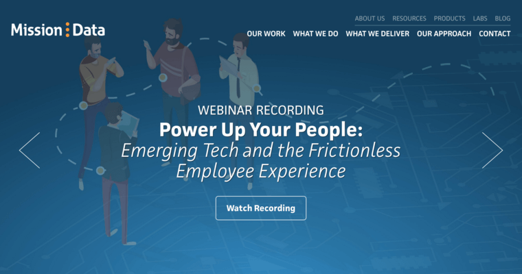 Home page of #9 Best Louisville Web Design Agency: Mission Data LLC