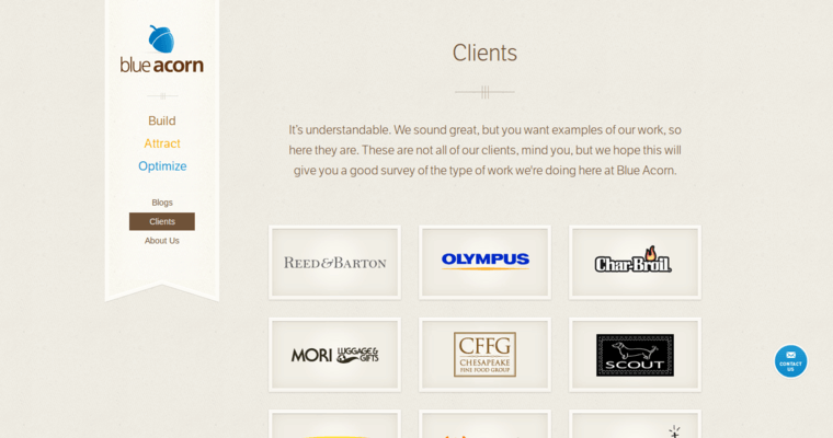 Work page of #9 Best Magento Website Development Agency: Blue Acorn
