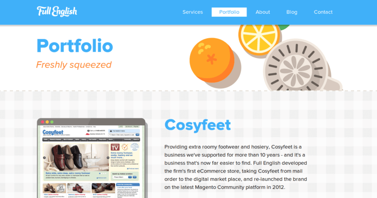 Folio page of #11 Best Magento Website Development Business: Full English