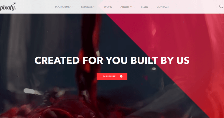 Home page of #10 Top Magento Web Development Company: Pixafy