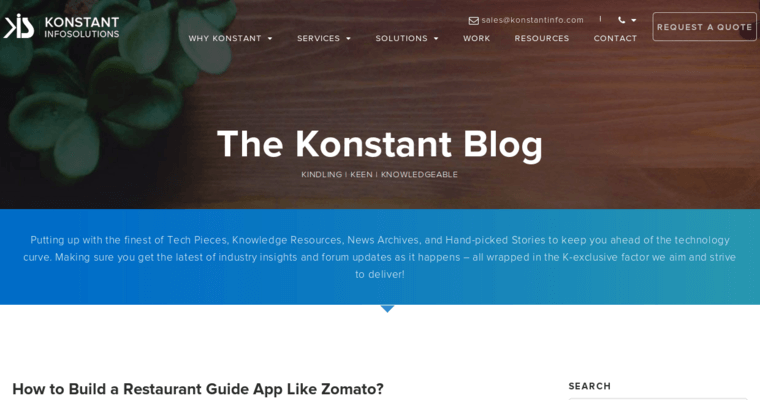 Blog page of #7 Best Magento Web Development Firm: Konstant Infosolutions