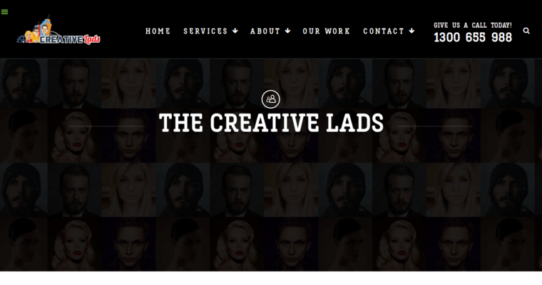 Team page of #7 Leading Melbourne Web Design Company: Creative Lads