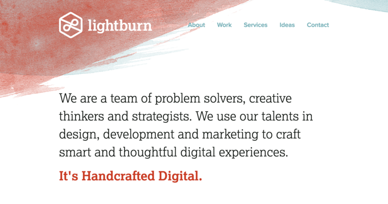 Home page of #5 Top Milwaukee Web Development Agency: Lightburn