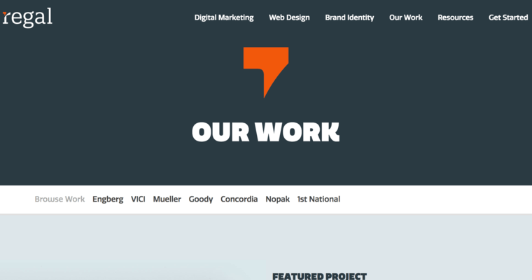 Work page of #4 Best Milwaukee Web Development Agency: Regal Creative