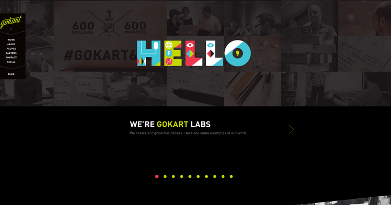Work page of #2 Leading Minneapolis Web Design Business: Gokart Labs