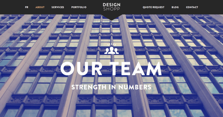 Team page of #4 Best Montreal Web Development Business: Design Shopp