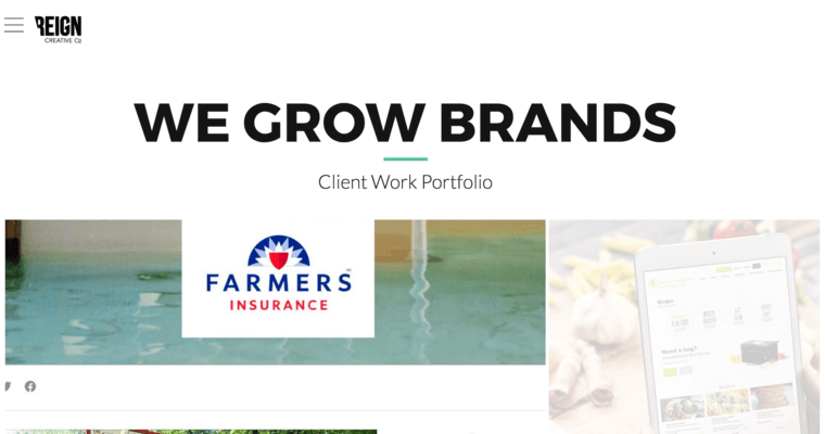 Work page of #4 Top New Orleans Web Development Company: Reign Creative Company, LLC