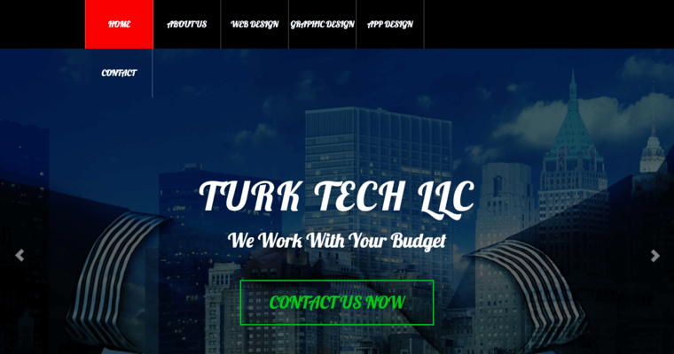 Home page of #7 Best New Orleans Web Development Agency: Turk Tech 