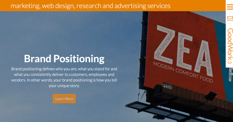 Service page of #8 Best New Orleans Web Development Agency: Good Work Marketing