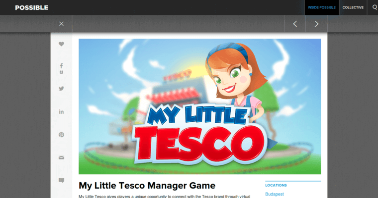 Work page of #3 Best New web design Agency: Possible