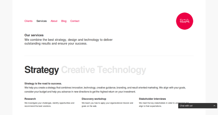 Service page of #3 Top New web design Company: ProPeople