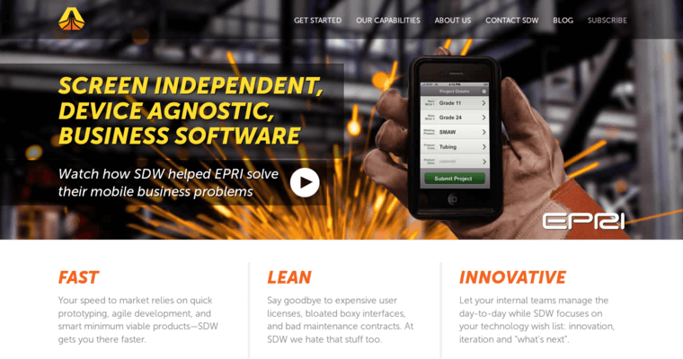 Home page of #2 Top New web design Business: Skookum
