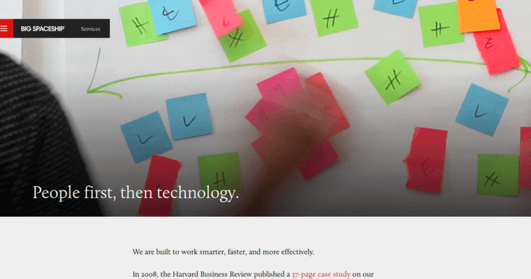 Service page of #8 Top New York City Web Development Firm: Big Spaceship