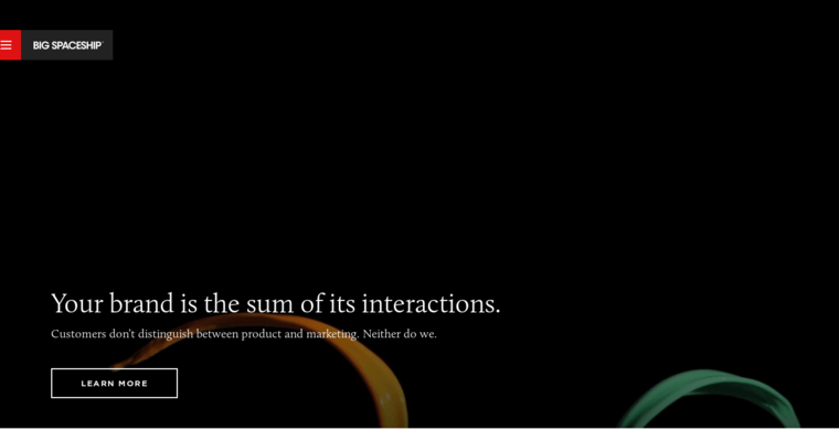 Home page of #8 Leading NYC Web Design Agency: Big Spaceship