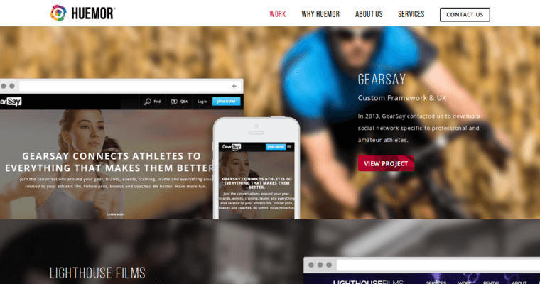 Work page of #4 Leading New York Website Development Firm: Huemor Designs
