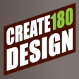 Top Orlando Web Design Firm Logo: CREATE180 Design